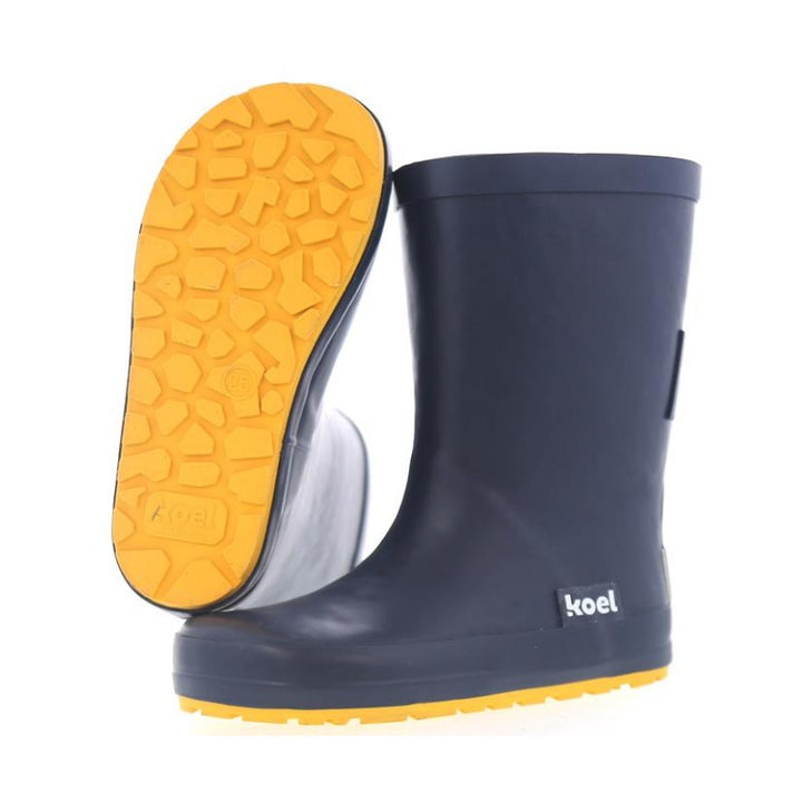 Резиновые сапоги Wellie Mono KL синие Barefoot Kids