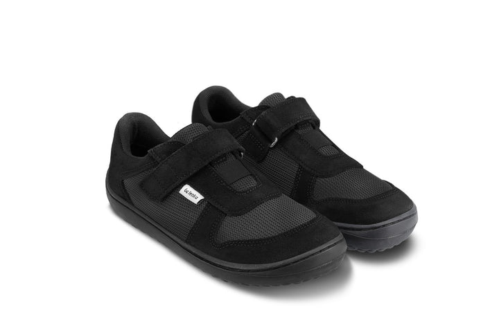 Joy BL black Barefoot Kids Sneakers