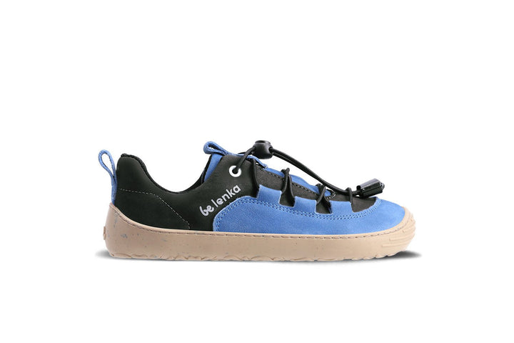 Xplorer BL blue and black Barefoot Kids Sneakers