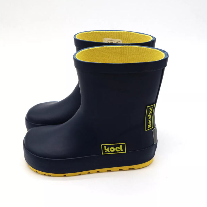 Wellie Mono KL blue v2 Barefoot Kids Rubber Boots