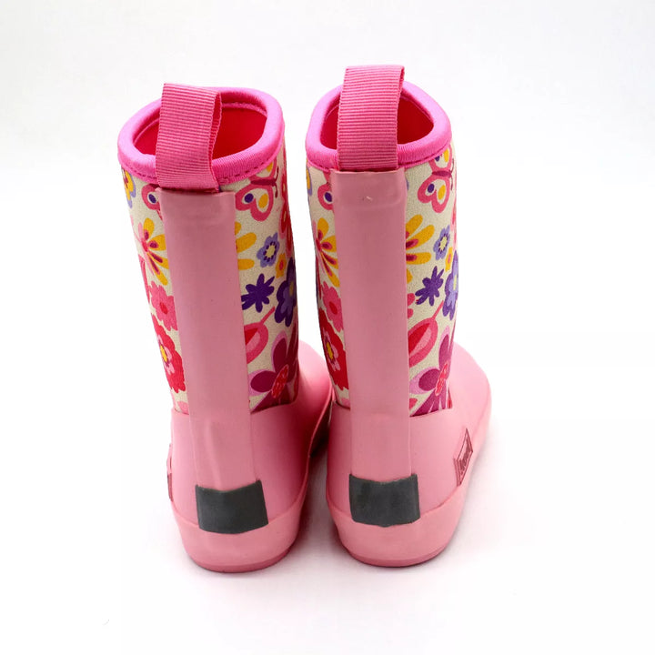 Резиновые сапоги Wellie Neopren KL цвета фуксии Barefoot Kids