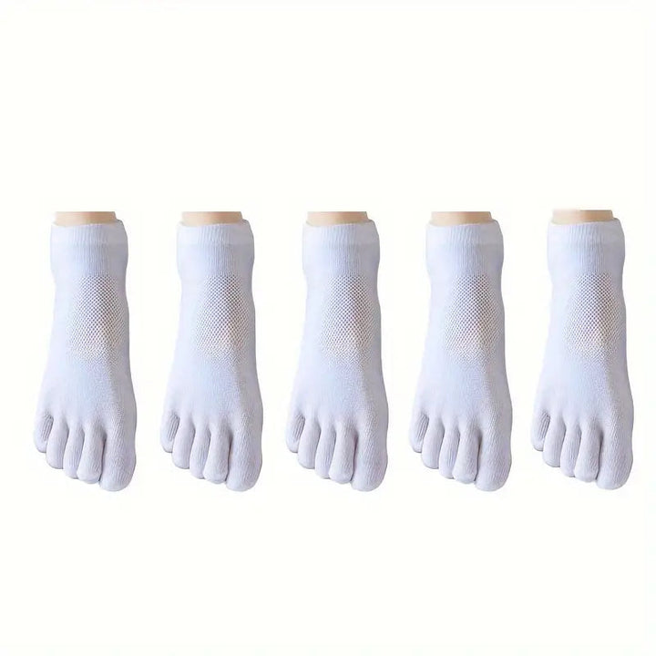 GripToe white Sport Socks