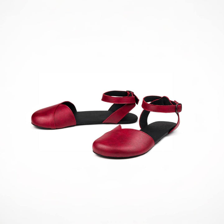Ballerina AH burgundy Barefoot Dress Shoes