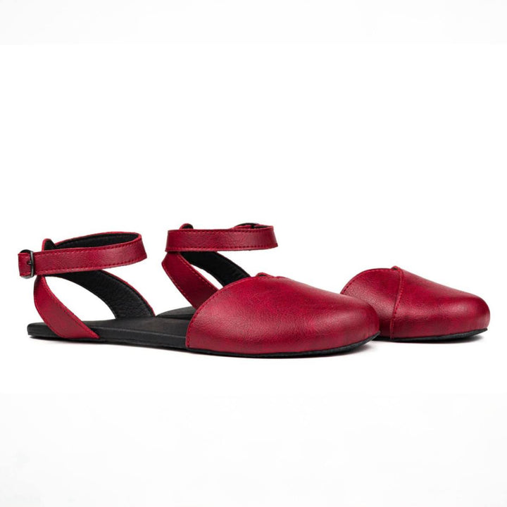 Ballerina AH burgundy Barefoot Dress Shoes