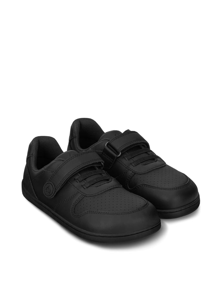 Scoot BL all black Barefoot Kids Sneakers