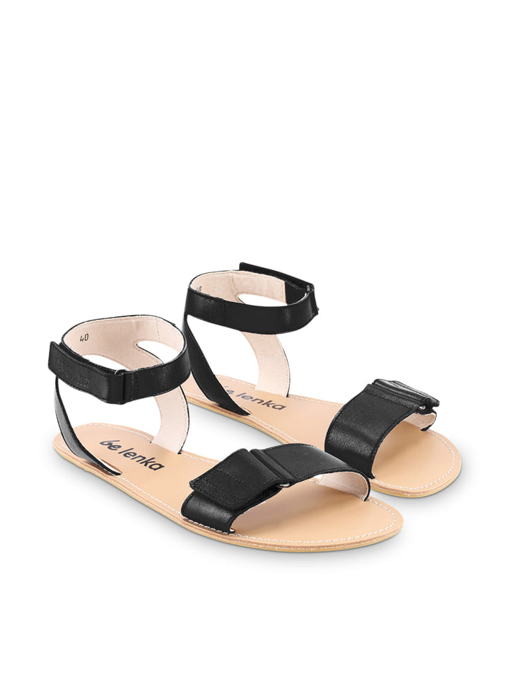 Iris BL black Barefoot Sandals