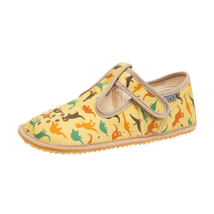 Textile BD dinosaurs Barefoot Shoes With Perforation