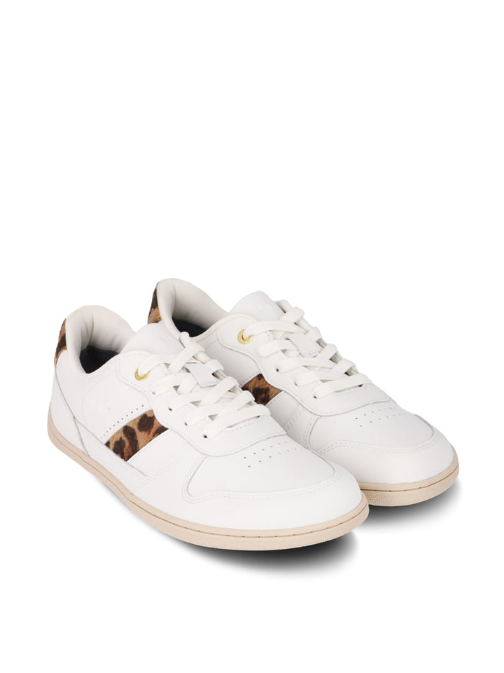 Cellestia BL white and leopard Barefoot Sneakers