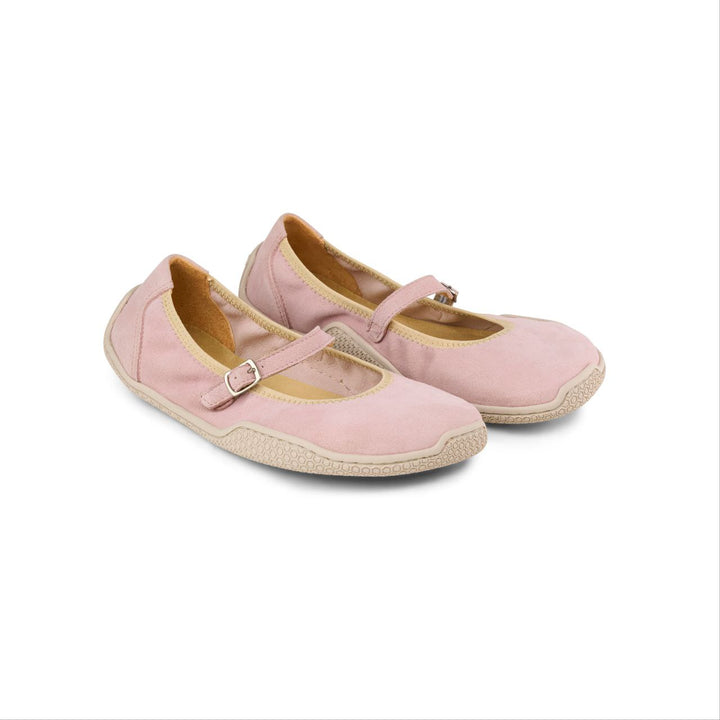Valeria Suede KL pink Barefoot Ballet Flats