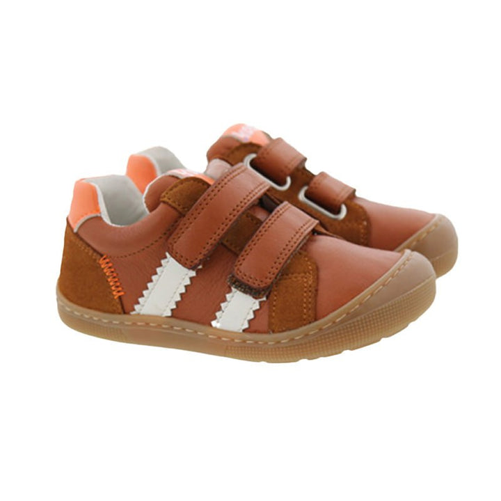 Denis KL cognac orange Barefoot Kids Sneakers