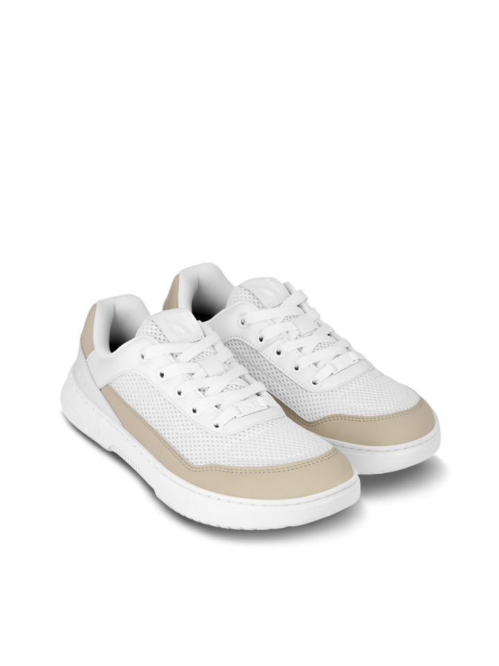 Vaporo BL white and beige Barefoot Sneakers