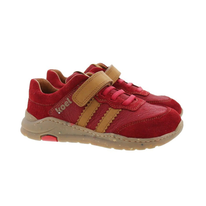 Shane KL red Barefoot Kids Sneakers