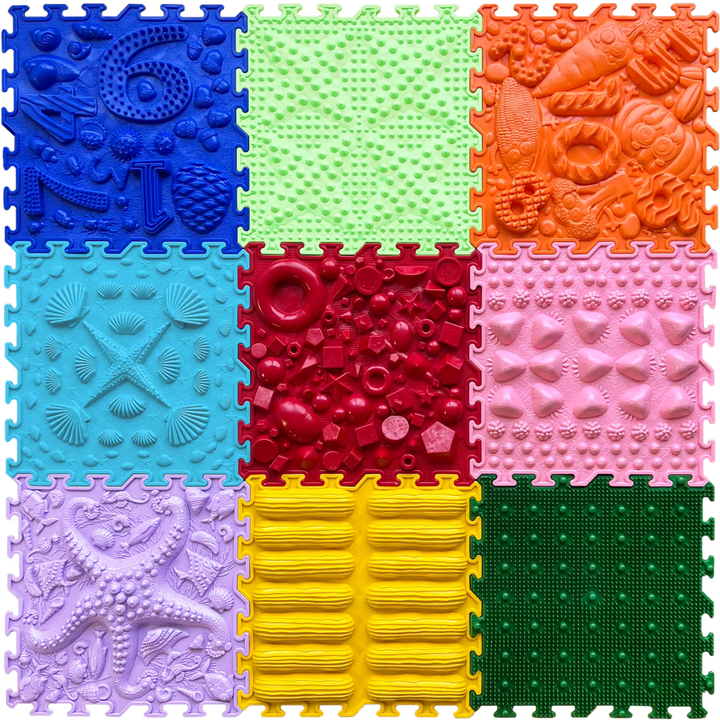 Rainbow melody ON massage mats set