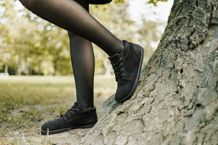 Synergy Fleece BL black Barefoot Boots