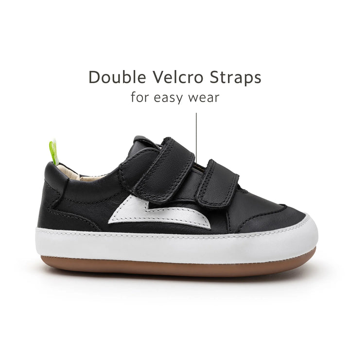 Ground TTJ black Barefoot Kids Sneakers