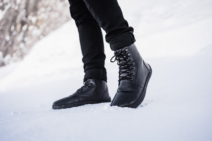 Winter BL black Barefoot Boots