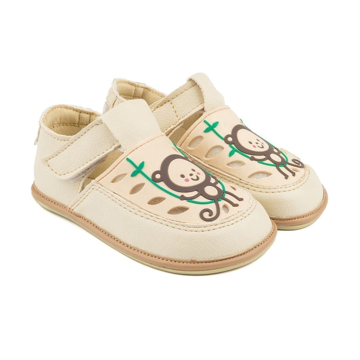 Gaga MG beige monkey Barefoot Kids